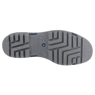 Dunlop Unisex Sport Wellington Blue Leather Boot
