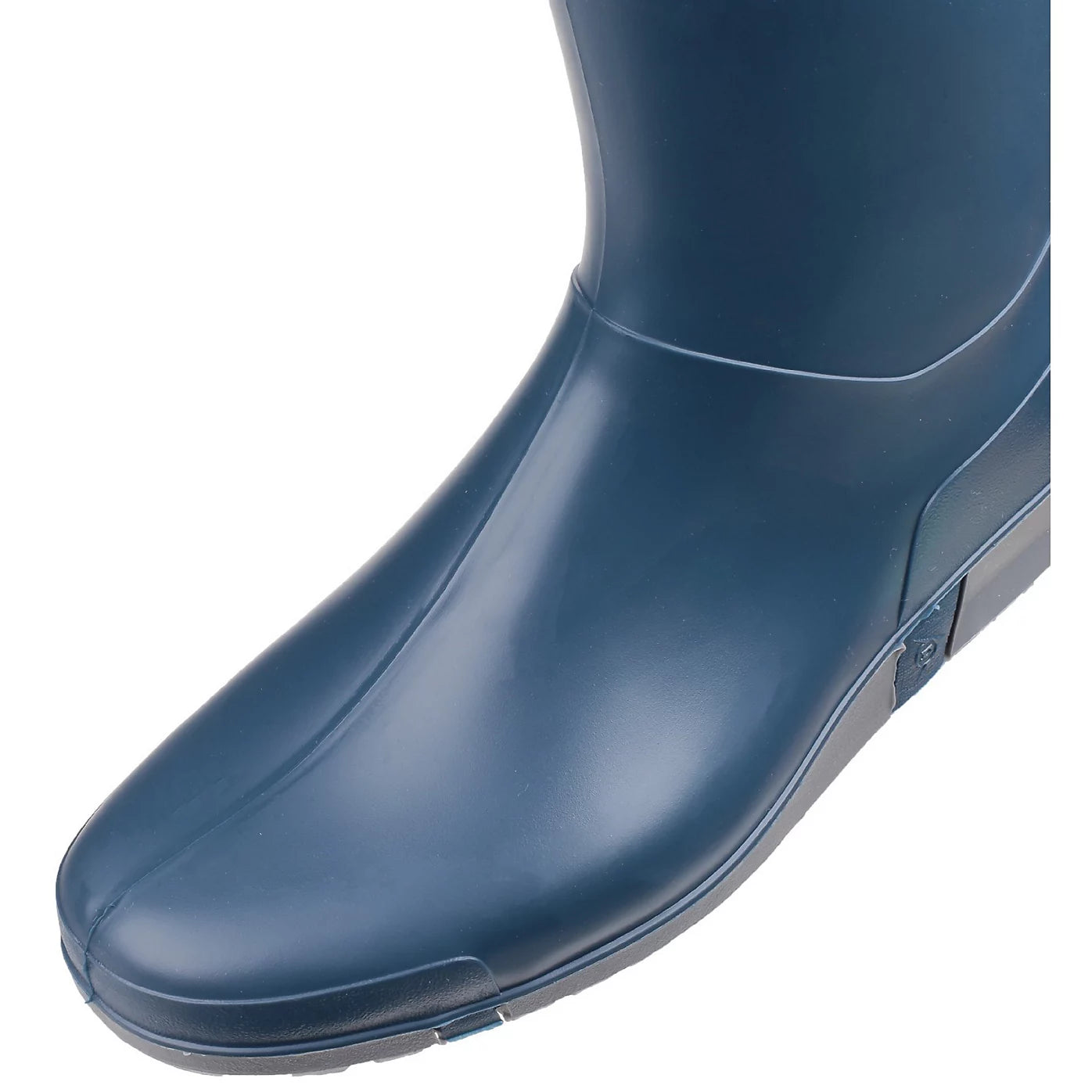 Dunlop Unisex Sport Wellington Blue Leather Boot