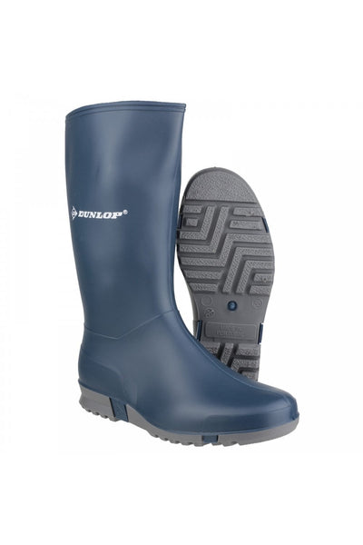 Dunlop Sport Kid's Blue Wellington Boots