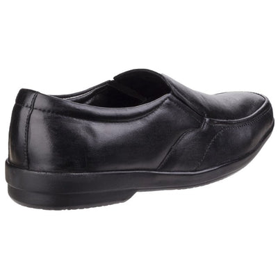 Fleet & Foster Alan Klepe Syntethic Leather Man Stylish Black Formal Shoes