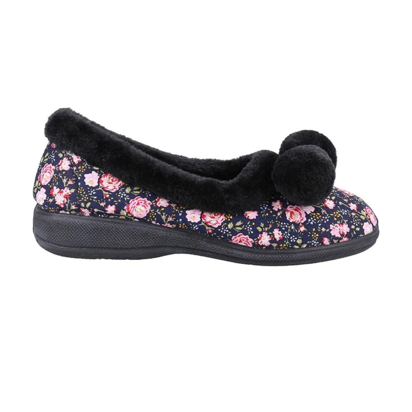 Skechers Ladies Goldfinch Multi Floral Design Lined Slippers