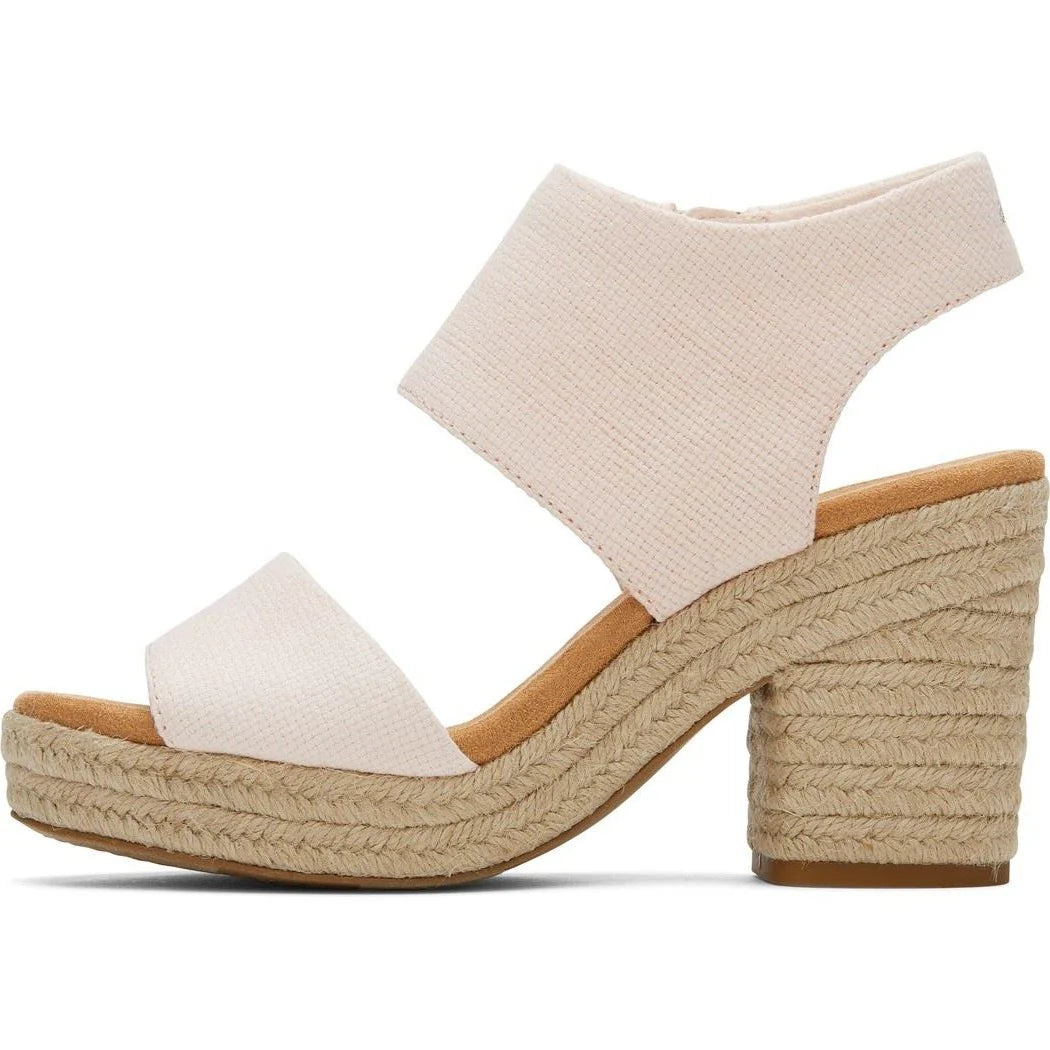 Toms Ladies Majorca Platform Ankle Strap Sandal