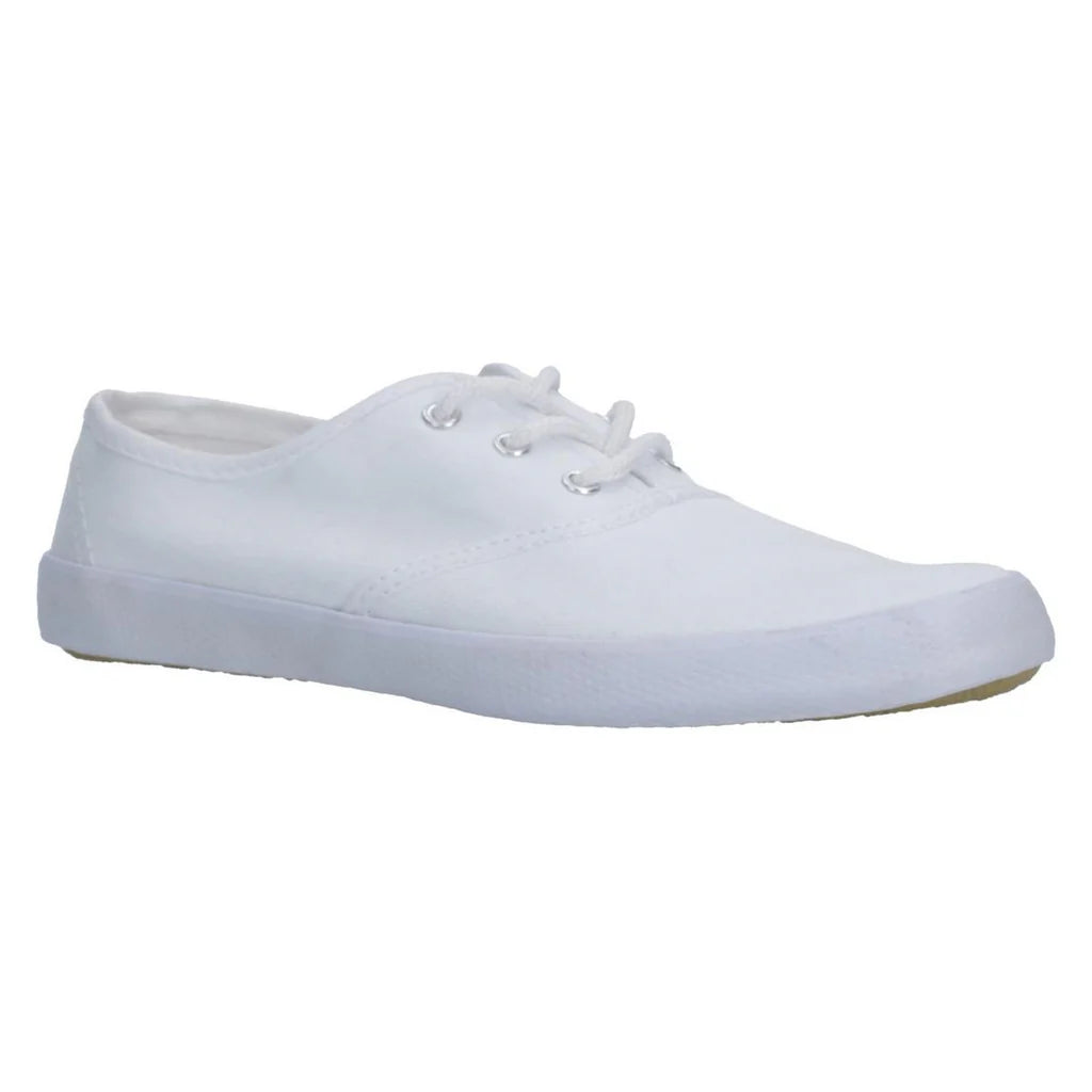 Group Five White Small Women's Plimsolls