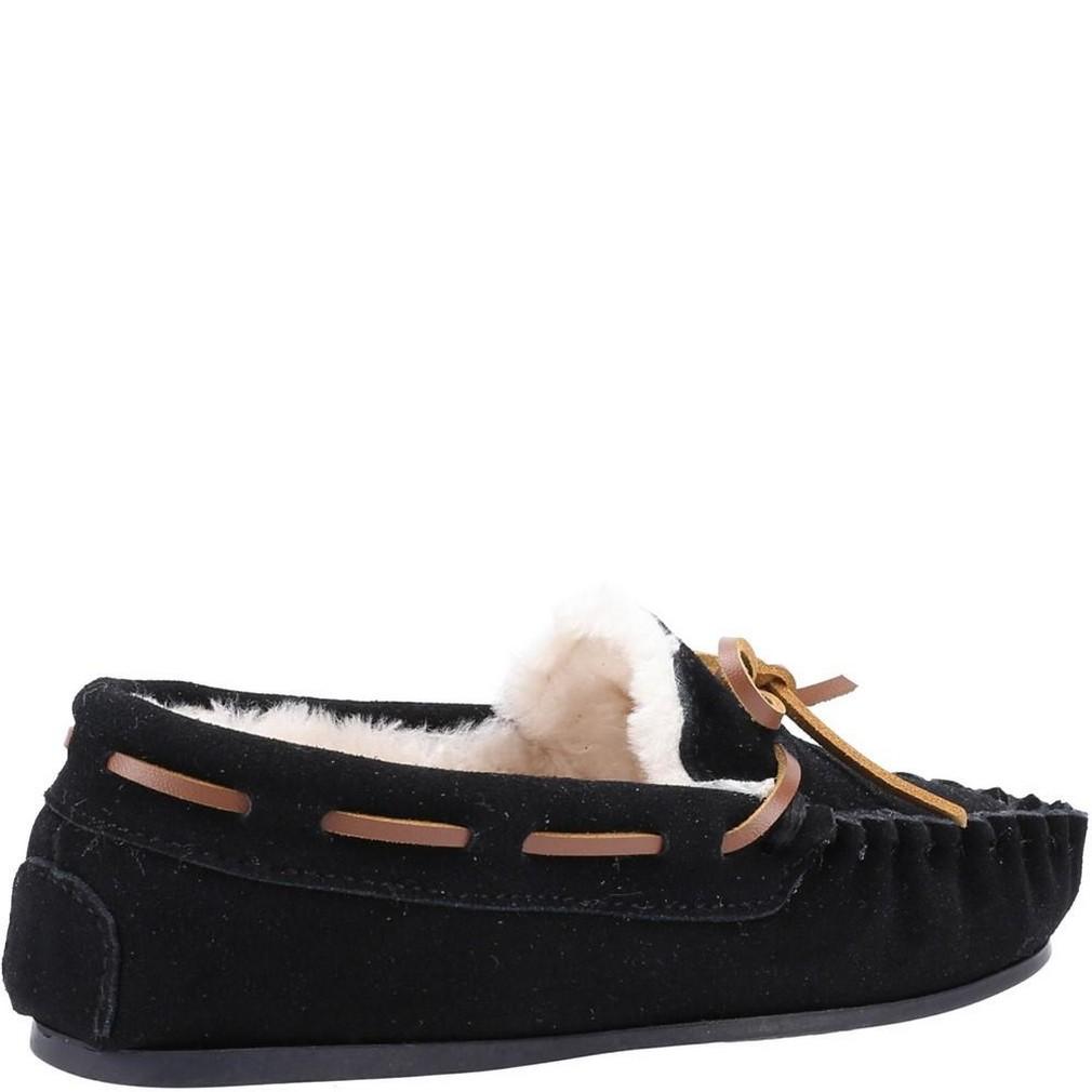 Hush Puppies Addison Ugg Handmade British Ladies Sheepskin Slipper