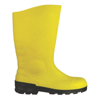 Dunlop Devon Safety Wellies In Yellow
