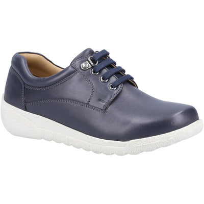 Fleet & Foster Ladies Cathy Grain Lace Up Leather Shoes