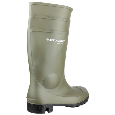 Dunlop Protomastor Unisex Safety Wellington Boots Green