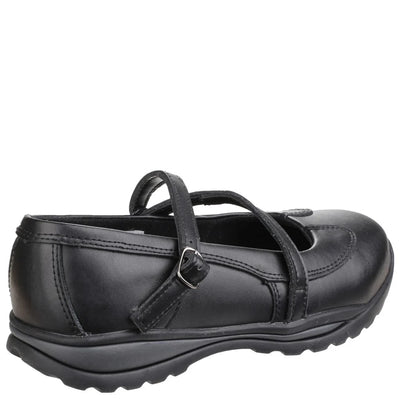 Amblers Safety S1p Buckle Ladies Black Shoes