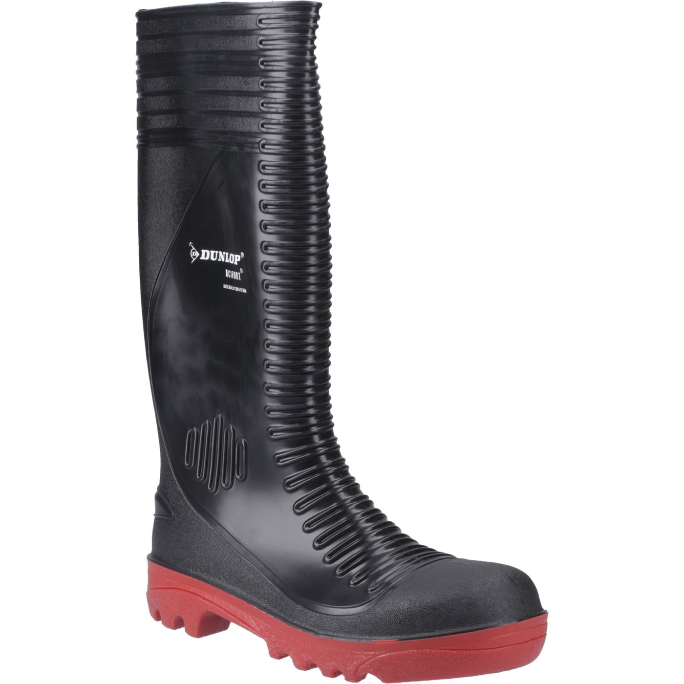 Dunlop Safety Ribbed Acifort Wellington Boots