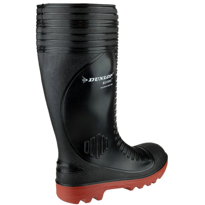 Dunlop Safety Ribbed Acifort Wellington Boots