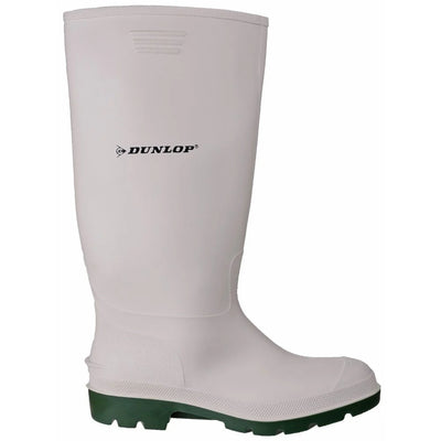 Dunlop Pricemastor White Wellington Industrial Work Boots