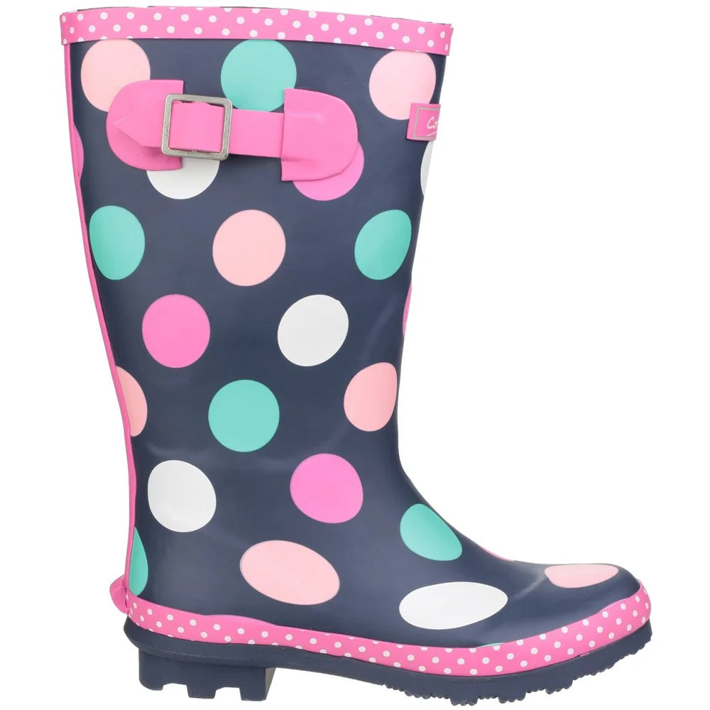 Cotswold Dotty Rain Wellington Boots