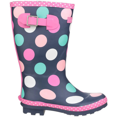 Cotswold Dotty Rain Wellington Boots