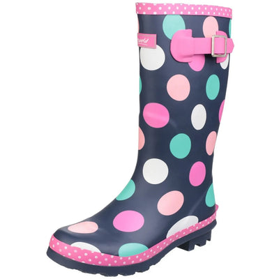 Cotswold Dotty Rain Wellington Boots