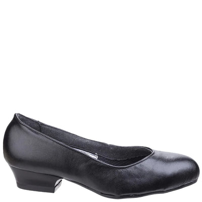 Amblers Safety Protective Ladies Court Black Shoe