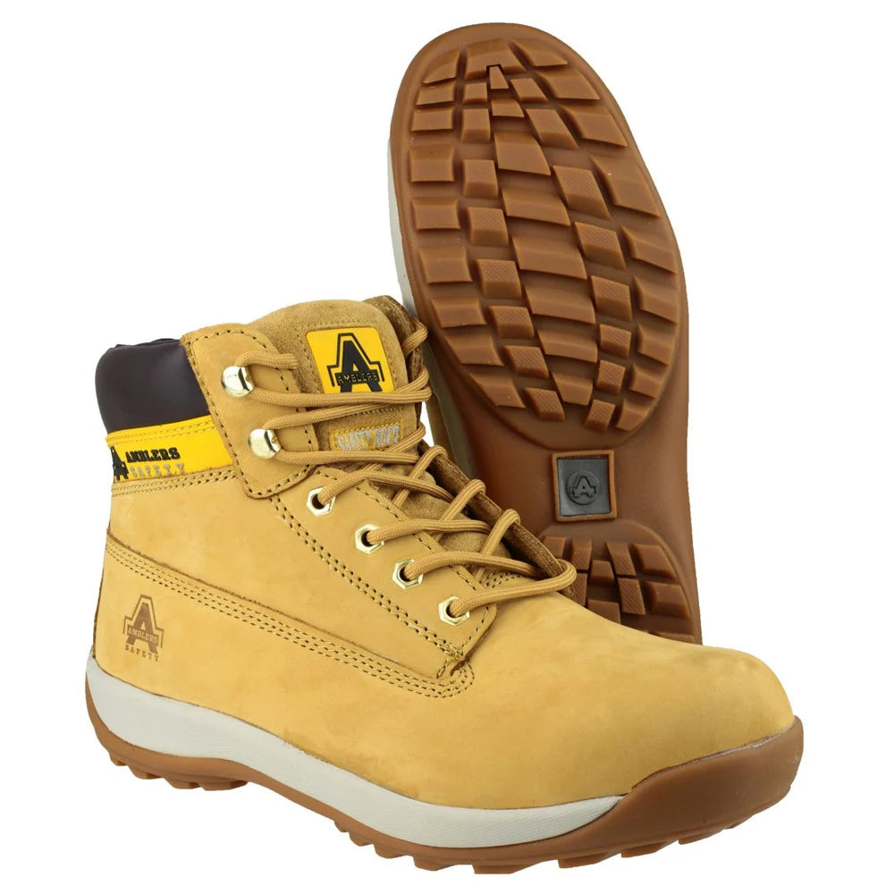 Amblers Safety With Steel Toe Caps & Midsole Honey Boot