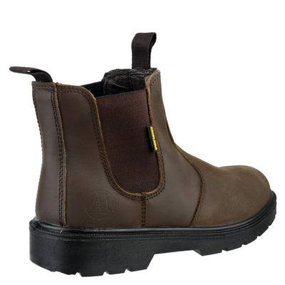 Amblers Safety Brown Steel Men's Safety Dealers Work Boots