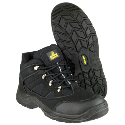 Amblers Safety Men's Black Mid Height Safety Boots