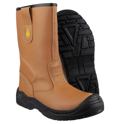 Amblers Safety S3 Rigger Tan Boots