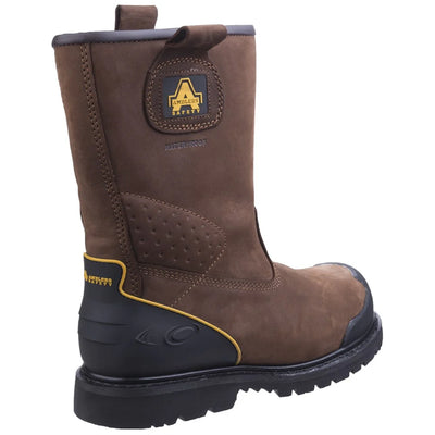 Amblers Safety Steel S3 Waterproof Brown Boot