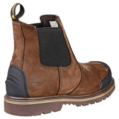 Amblers Safety S3 Waterproof Brown Work Boots