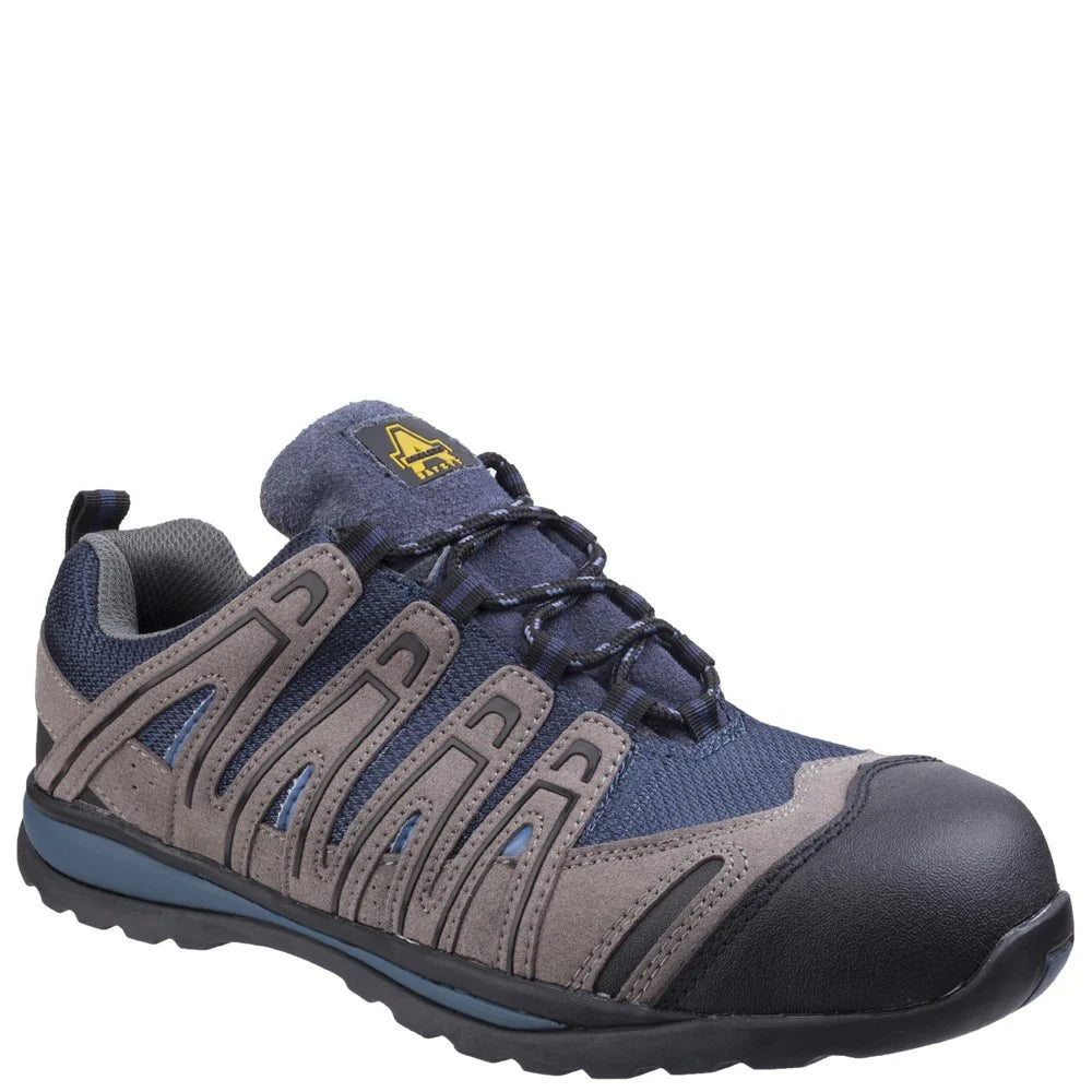 Amblers Safety Composite S1p Grey/blue Safety Training Shoes