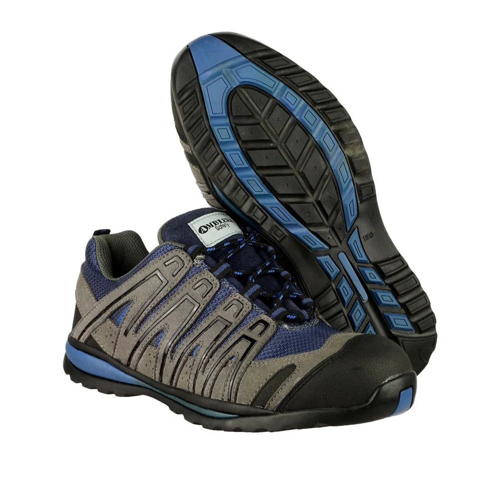 Amblers Safety Composite S1p Grey/blue Safety Training Shoes