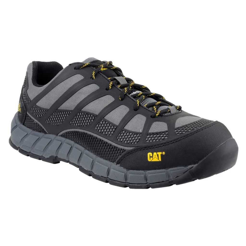 Caterpillar Grey Streamline Safety Work Trainer Shoes