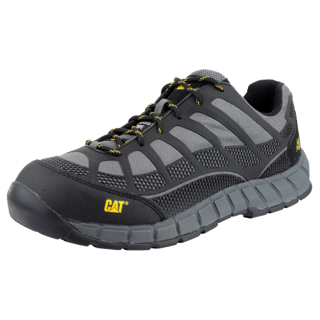 Caterpillar Grey Streamline Safety Work Trainer Shoes