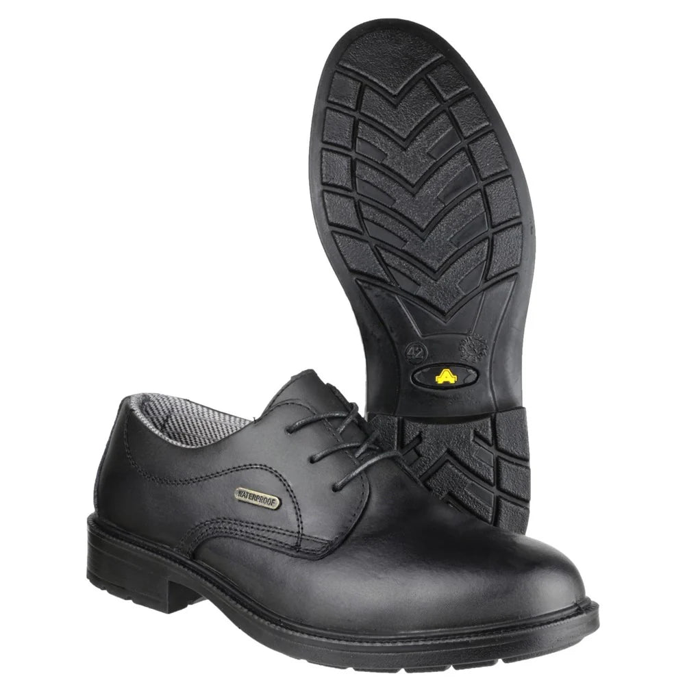 Amblers Safety Black S3 Mens Waterproof Shoes