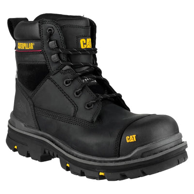 Caterpillar Gravel Men's Water Resistant Safety Boots In Black