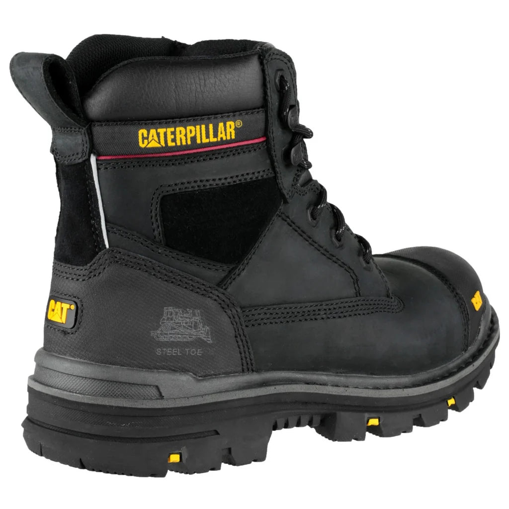 Caterpillar Gravel Men's Water Resistant Safety Boots In Black