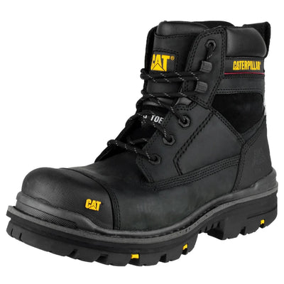 Caterpillar Gravel Men's Water Resistant Safety Boots In Black