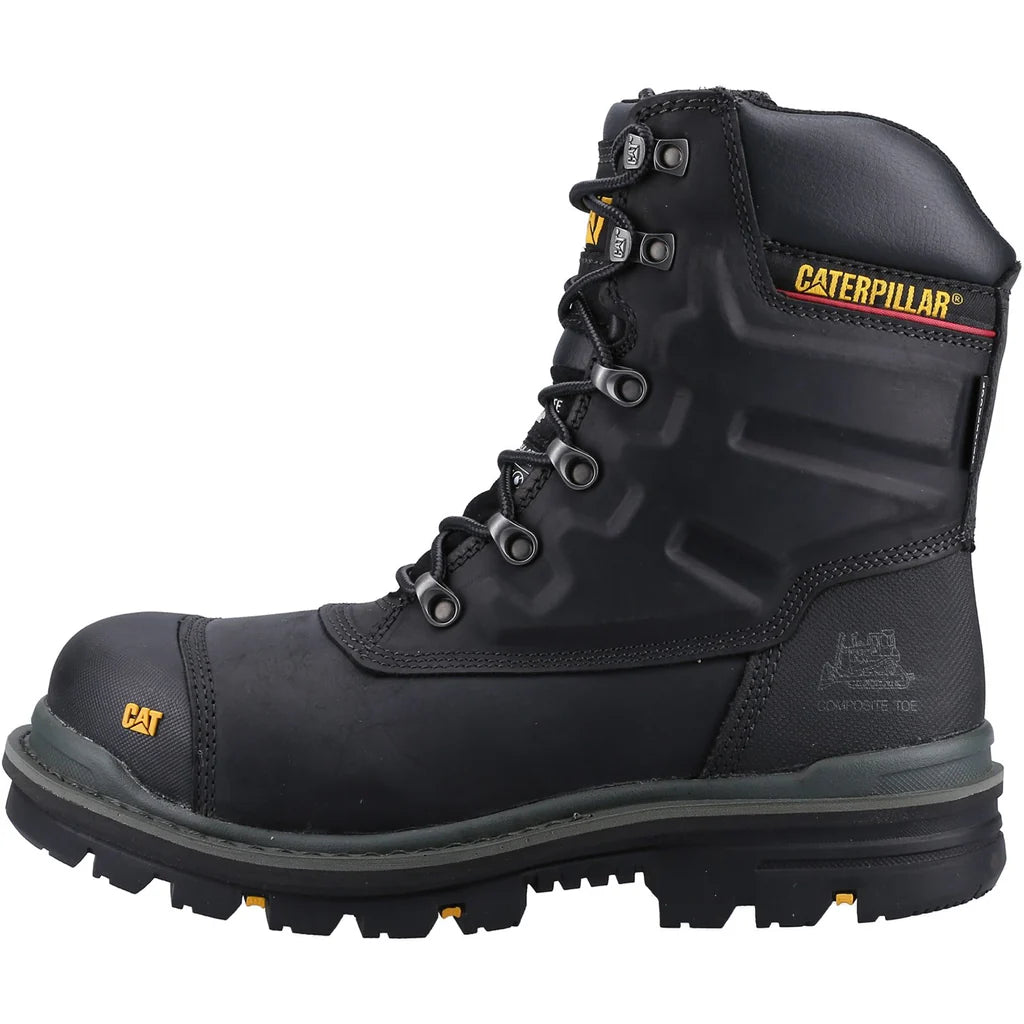 Caterpillar Men's Premier Safety Work Boots In Black