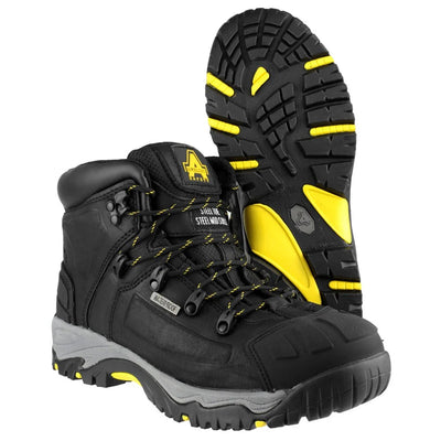 Amblers Safety S3 Waterproof Safety Large Black Boot