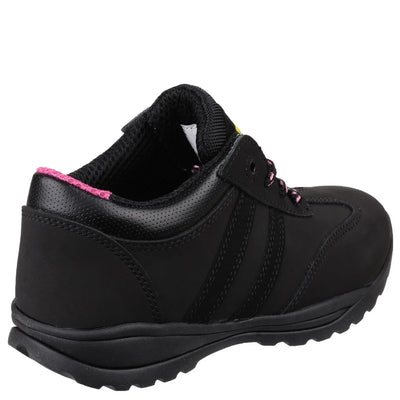 Amblers Safety Sophie Ladies Safety Black/Pink Shoe