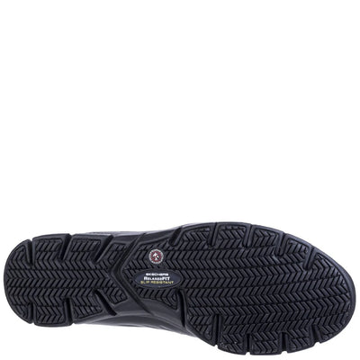Skechers Workwear Eldred Lace Up Comfort Black Work Shoe