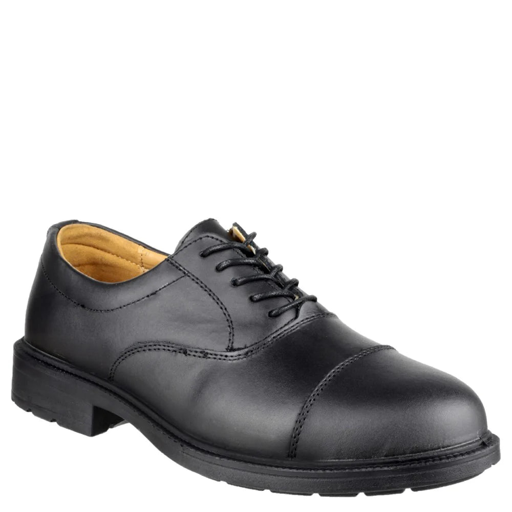 Amblers Safety S1p Work Lace-up Src Black Shoes