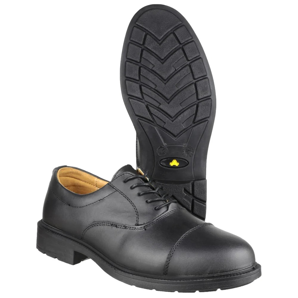 Amblers Safety S1p Work Lace-up Src Black Shoes