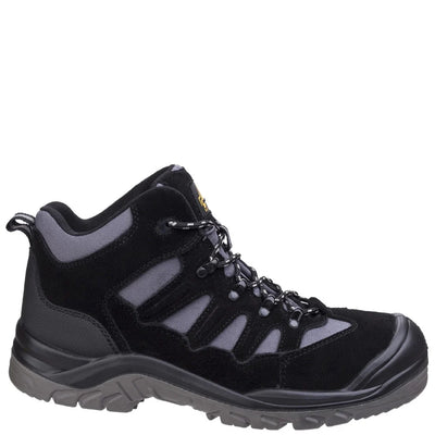 Amblers Safety Men's Revidge Src Leather Black / Purple Boot