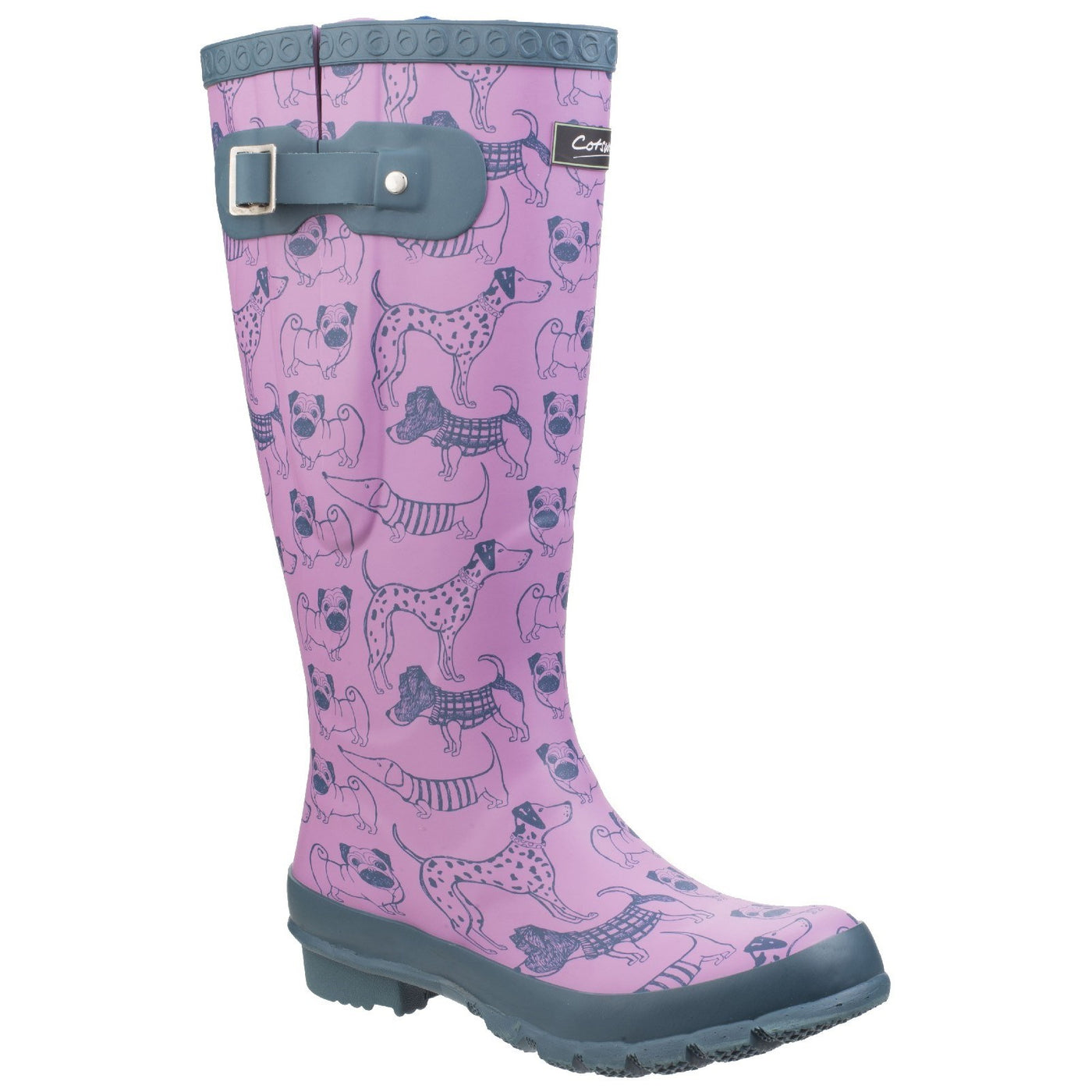 Cotswold Windsor Print Wellington Boots