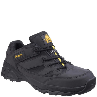 Amblers Safety Fully Composite Metal Free Black Safety Trainer