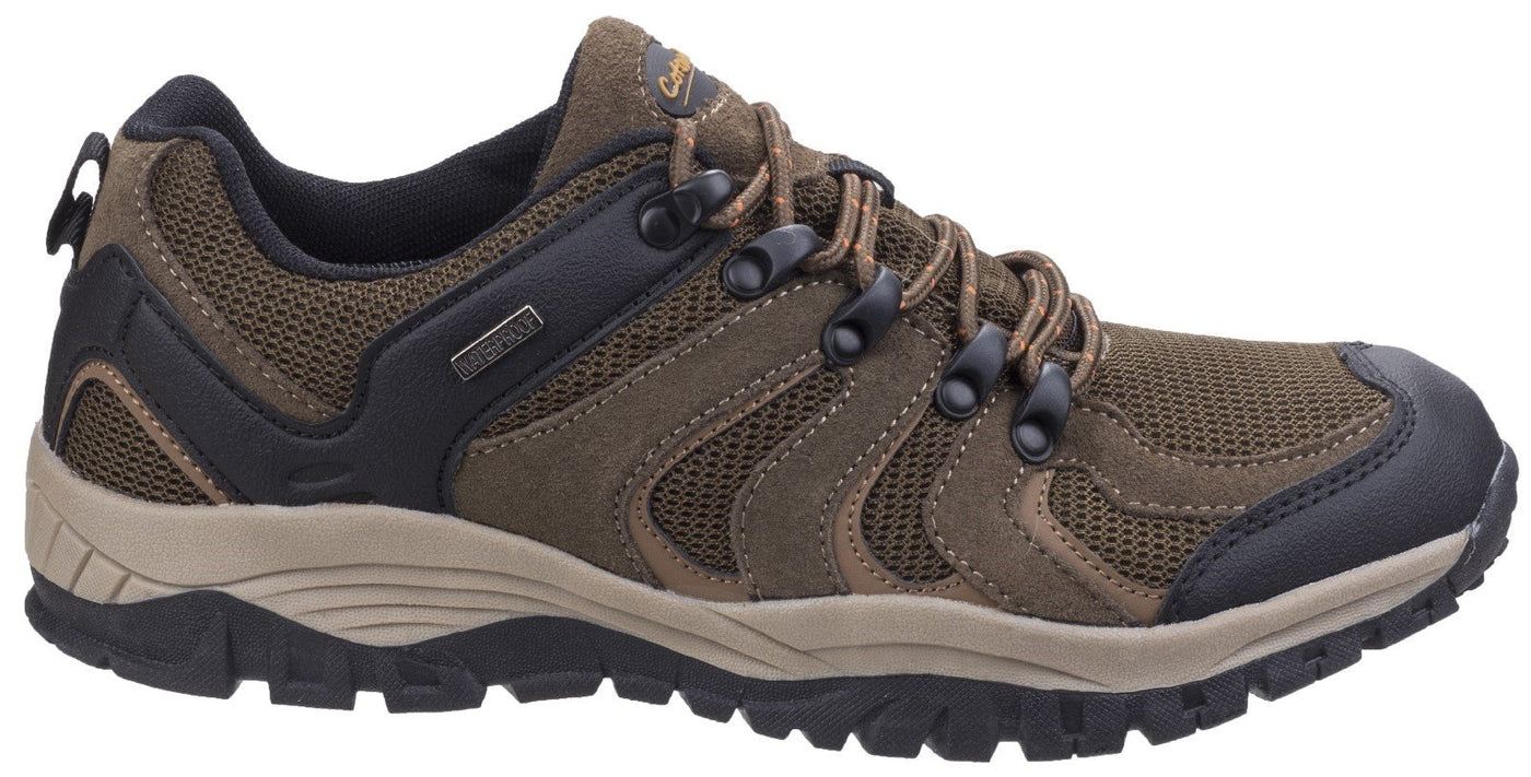 Cotswold Stowell Low Waterproof Mens Hiker Brown Shoe