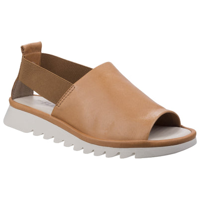 The Flexx Ladies Wat is Wav Vacchetta Leather Sandals - Cognac