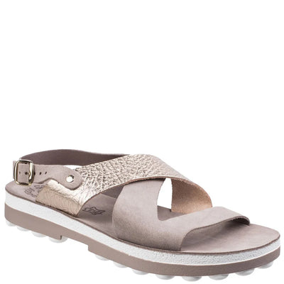 Fantasy Ladies Buckle Up Leather Stylish Sandal