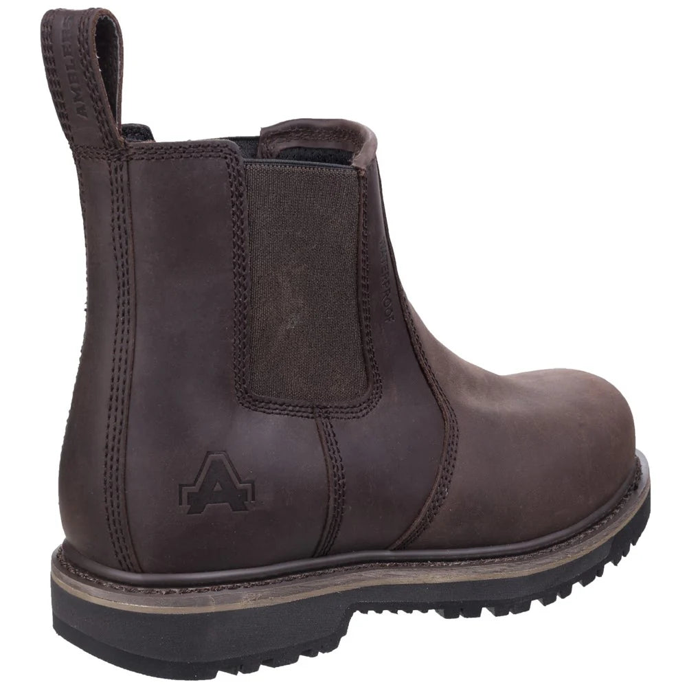 Amblers Safety Skipton Goodyear Welted Dealer Brown Boot