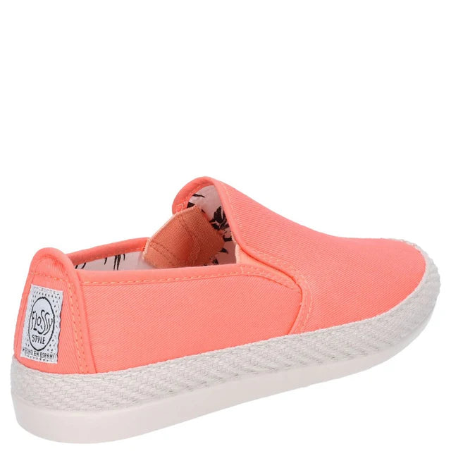 Flossy Orla Unisex Espadrille Canvas Plimsoll