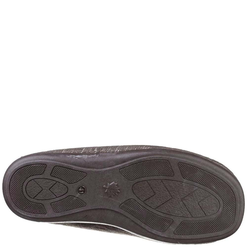 Cotswold Mens Stanley Moc Toe Full Slipper