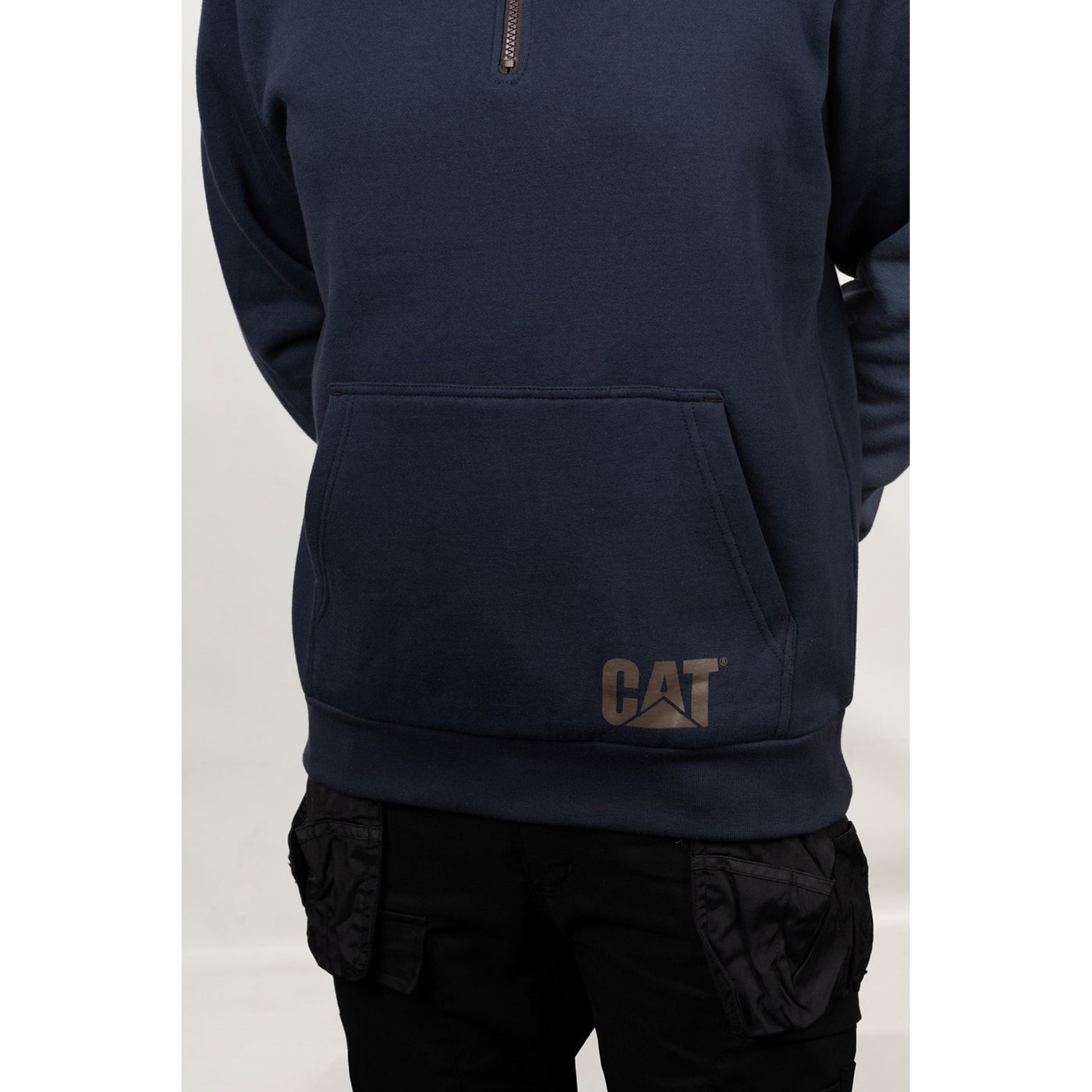 Caterpillar Ag Fleece Zip Pull Over Jumper Men's