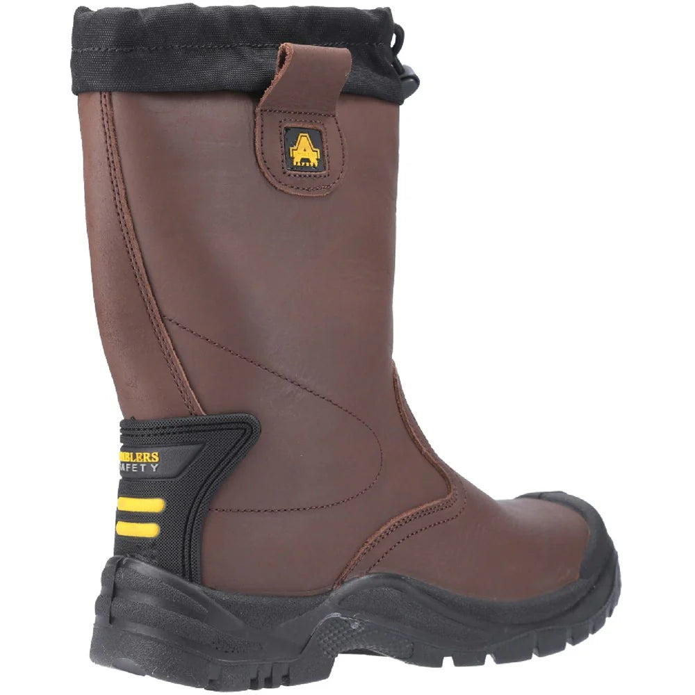 Amblers Safety Torridge Rigger Water Resistant Brown Boots